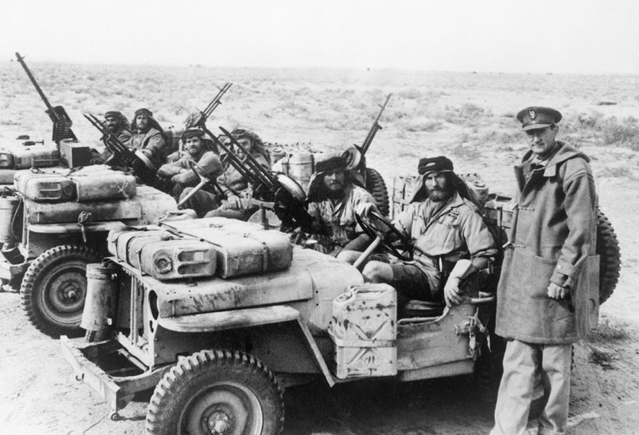 SAS in jeep
